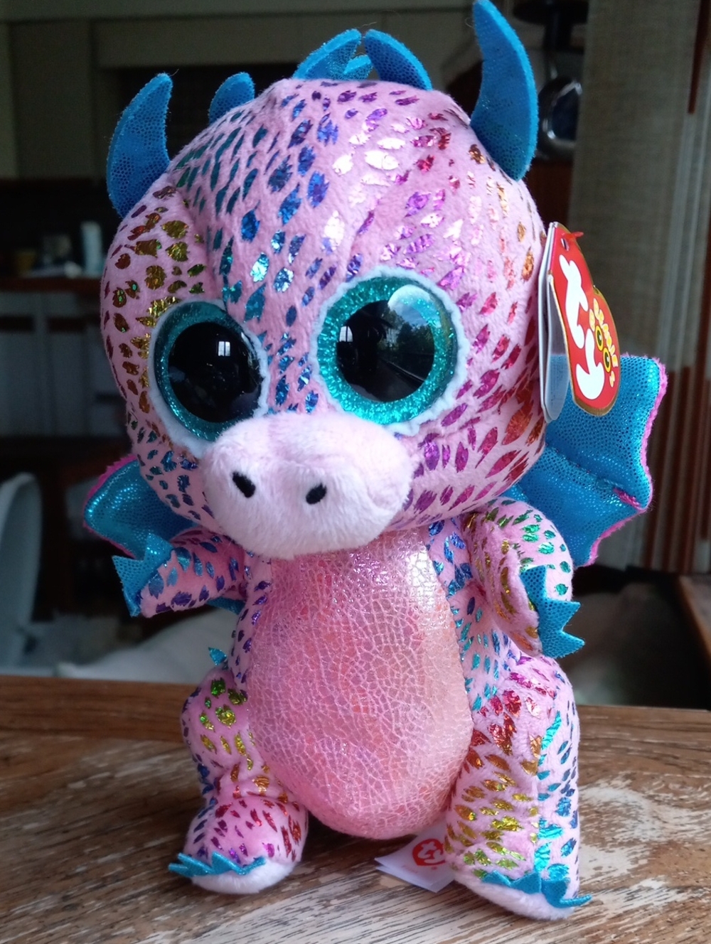 Flint The Dragon Ty Beanie Boos!!!